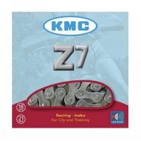 Ланцюг KMC Z7 Grey/Brown 6/7 швидкостей 114 ланок коричневий/сірий + замок