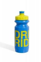 Фляга 0,6 Green Cycle GBT-512M Drink & Ride с Big Flow valve, LDPE blue nipple/ yellow matt cap/