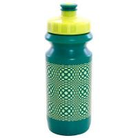 Фляга 0,6 Green Cycle DOT с большим соском, green nipple/ yellow cap/ green bottle