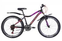 Велосипед ST 26" Discovery KELLY AM Vbr рама-16" черно-оранжево-фиолетовый 2021