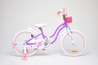 Велосипед ROYALBABY 20” BMX ST "Star Girl" фіолетовий