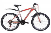 Велосипед ST 26" Discovery TREK AM Vbr рама-18" серо-красный 2021