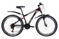 Велосипед ST 26" Discovery TREK AM Vbr рама-13" черно-красный 2021